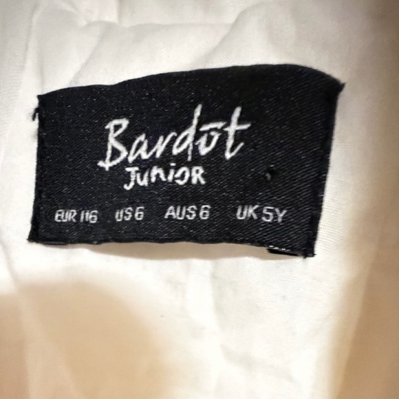 Preowned Excellent Condition Bardot Toddler Bear Ear Hooded Coat 6Y Ivory - Picture 10 of 11